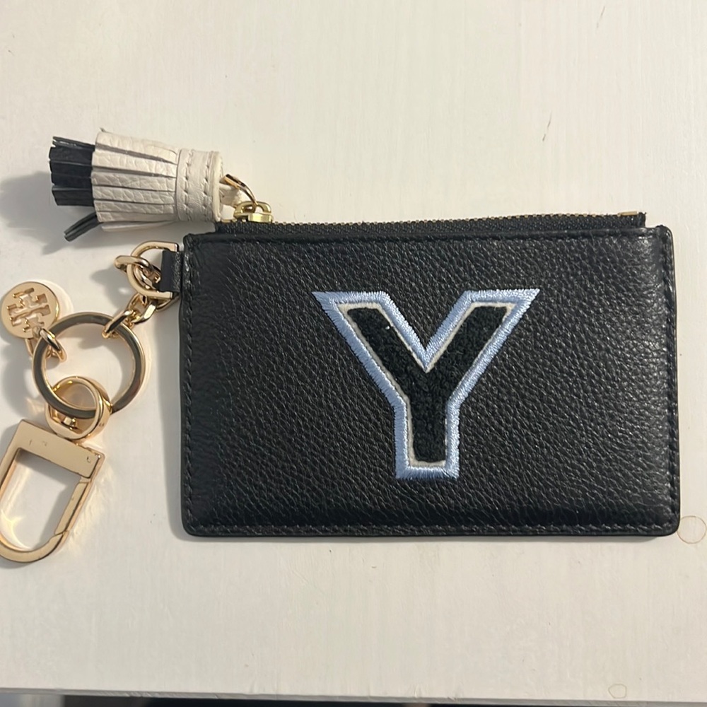 Tory Burch Letter Y keychain wallet